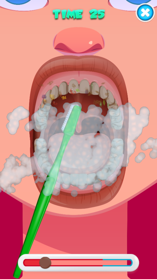 Clean Teeth Game Brush Teeth Screenshot.