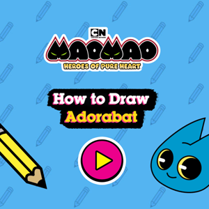 Mao Mao How to Draw Adorabat.