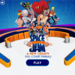 Space Jam Full Court Pinball Game.