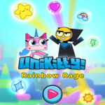 Unikitty Rainbow Rage Game.