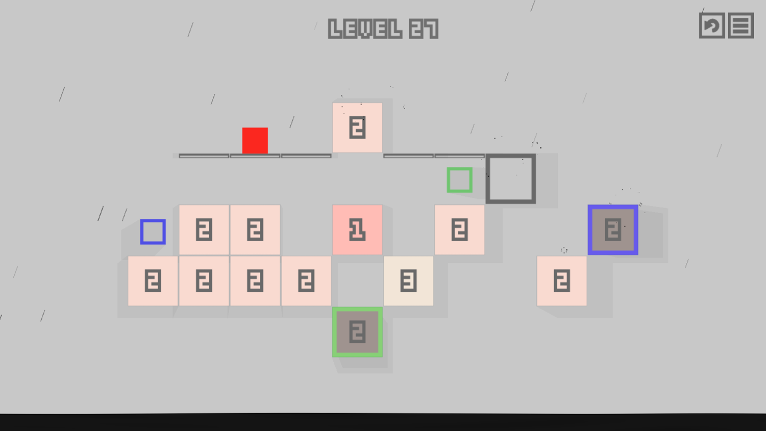 1 Square Game Screenshot.