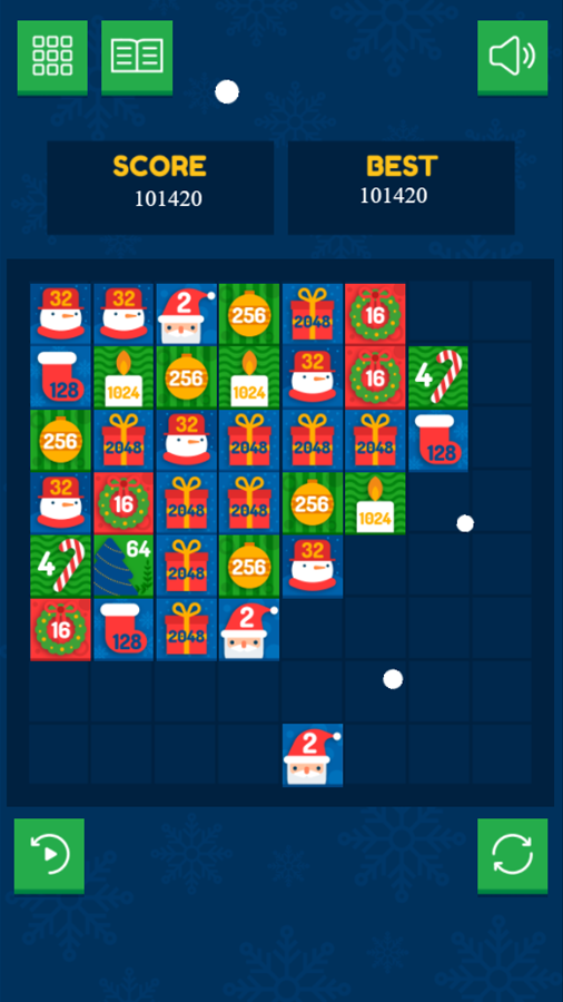 2048 christmas