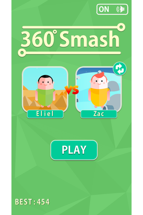 360 Smash Game VS Play Screenshot.