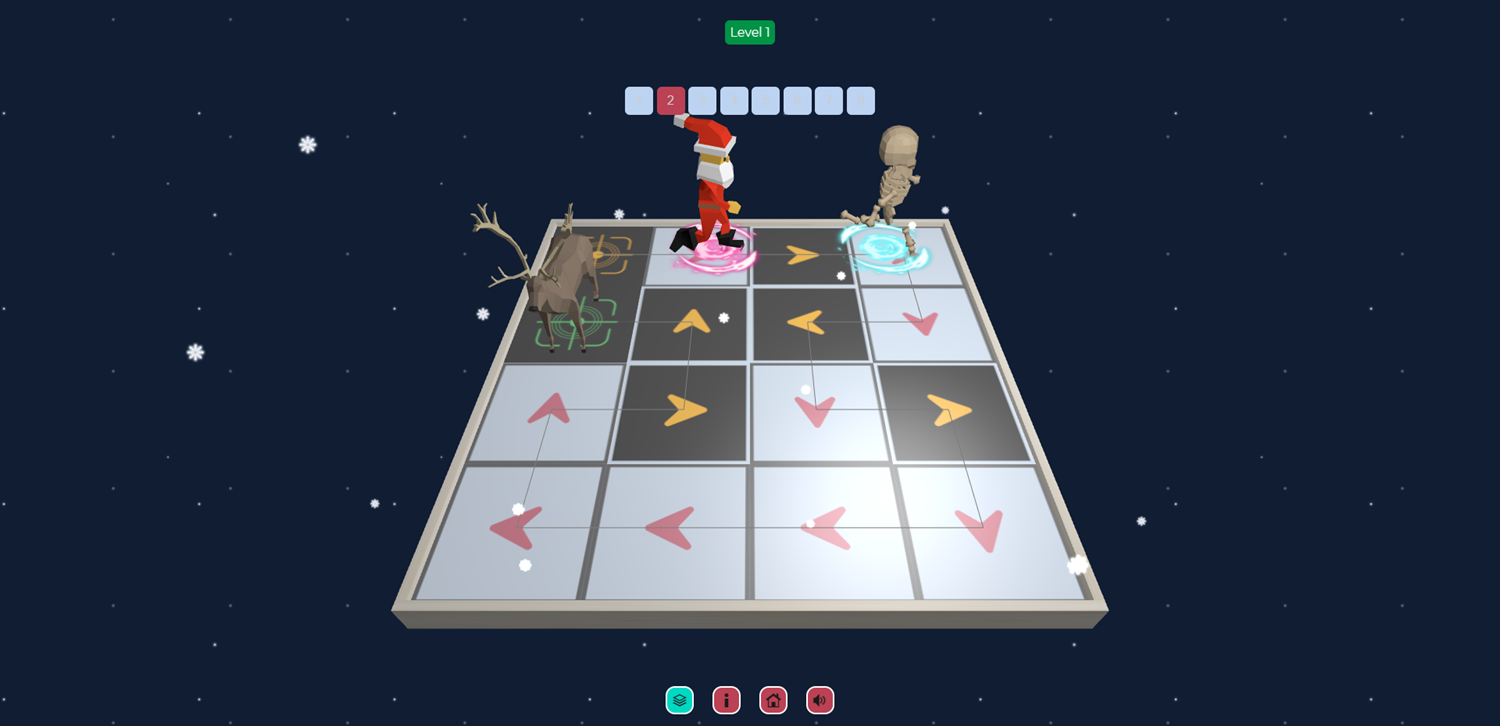 3D Santa Rescue Game Screenshot.