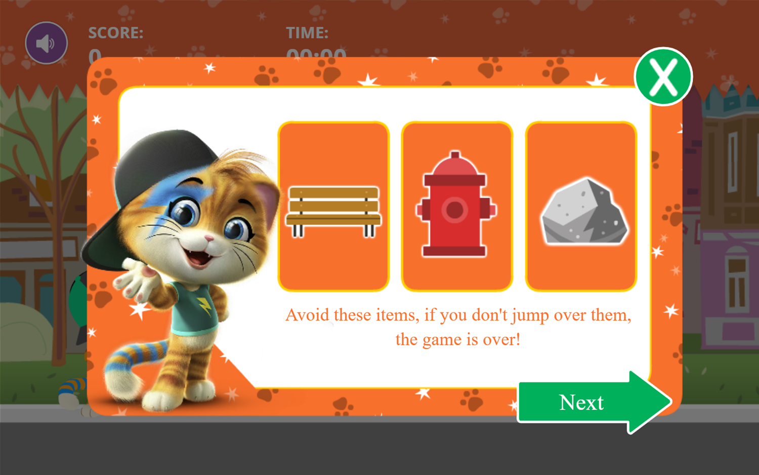 44 Cats Game Play Tips Screenshot.