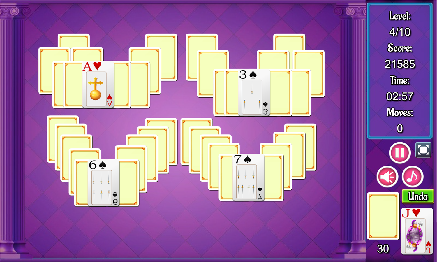 Ace of Spades Game Screenshot.