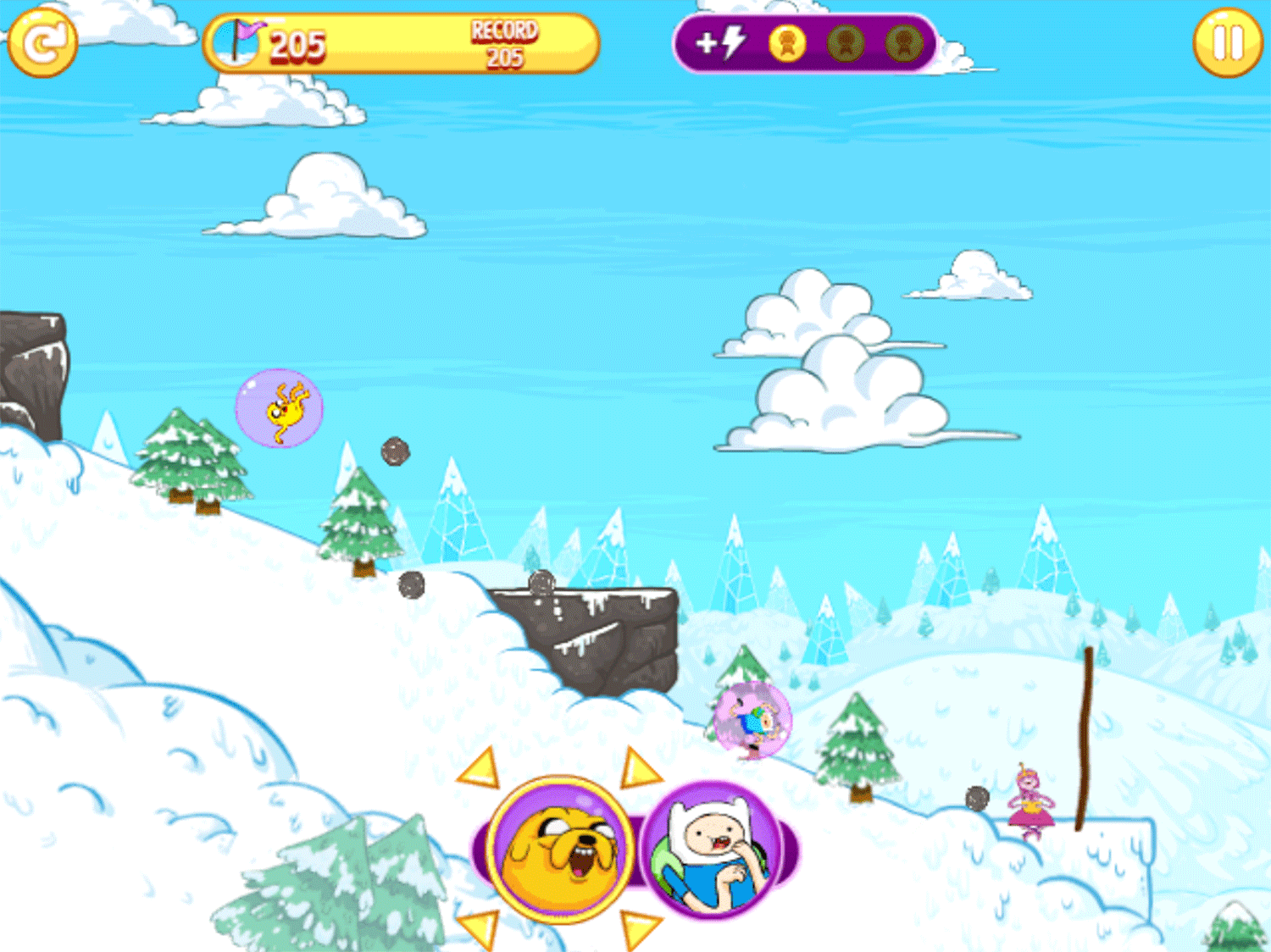 Adventure Time AvaLaunch Game Screenshot.