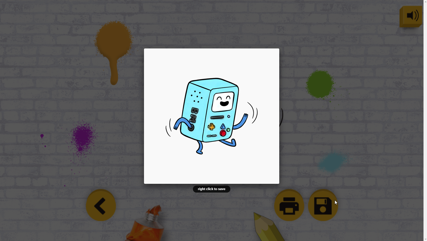 Adventure Time Color In Game Final Artwork Screenshot.