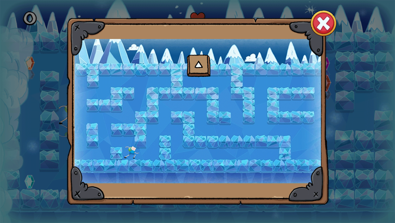 Adventure Time Elemental Game Ice To Meet You How To Play Screenshot.