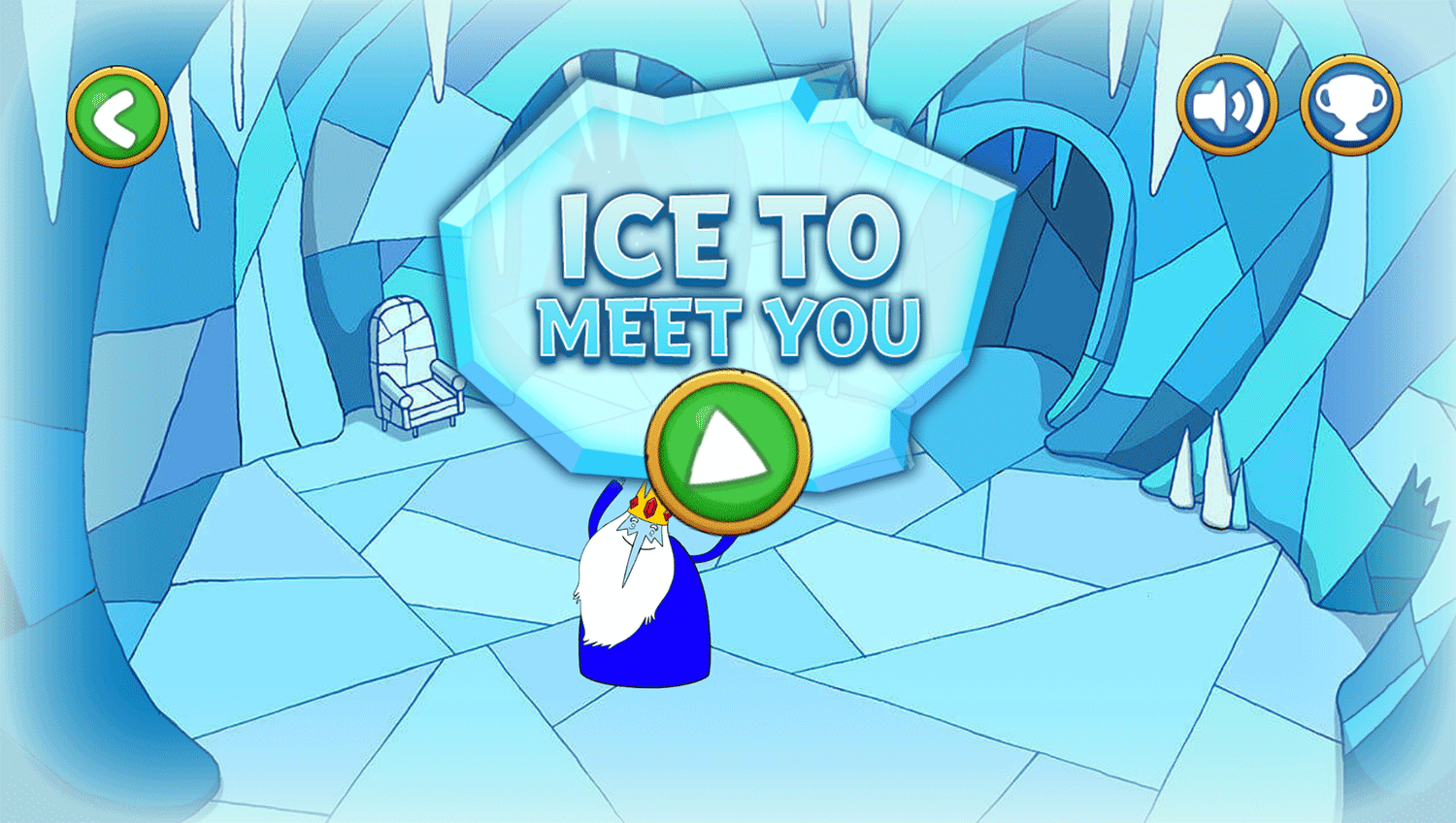 Adventure Time Elemental Game Ice To Meet You Screenshot.