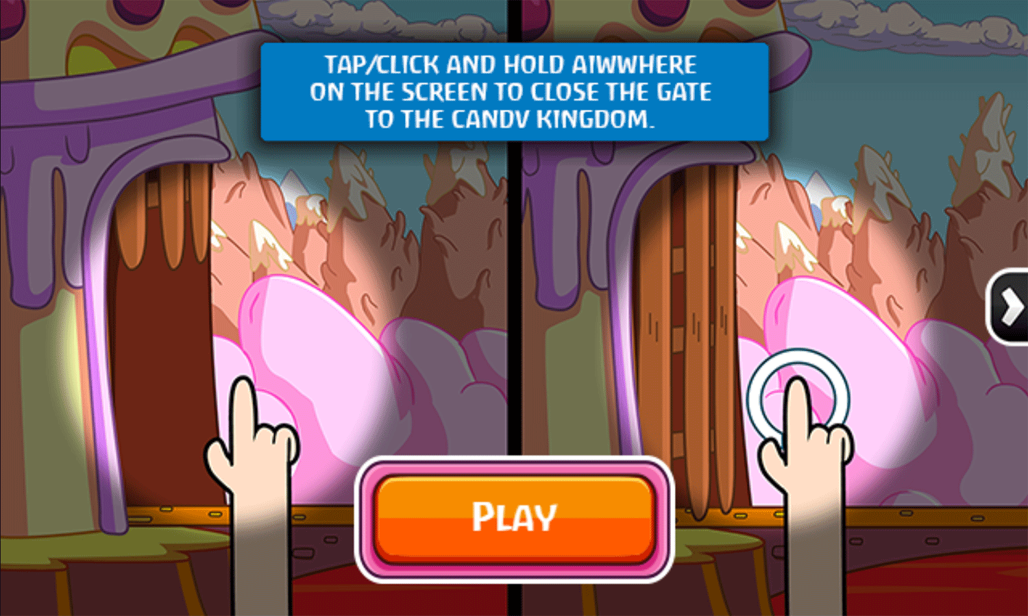 Adventure Time Gate Crashers Game How To Play Screenshot.