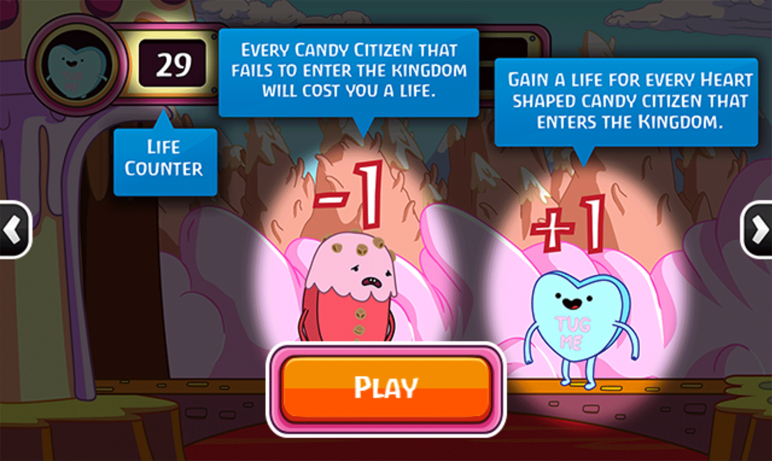 Adventure Time Gate Crashers Game Play Tips Screenshot.