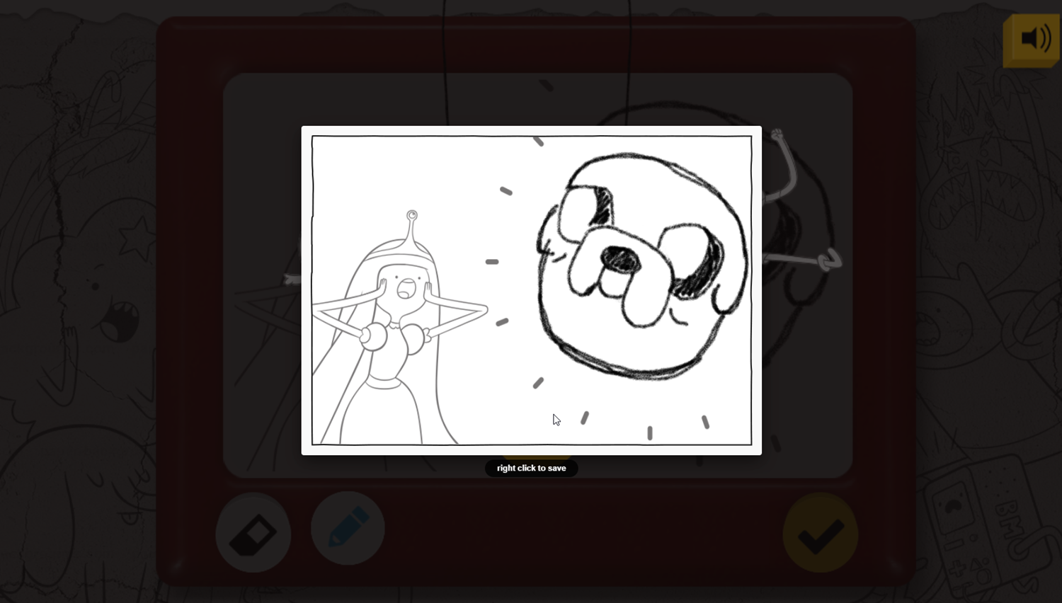Adventure Time Storyboard Game Final Artwork Screenshot.