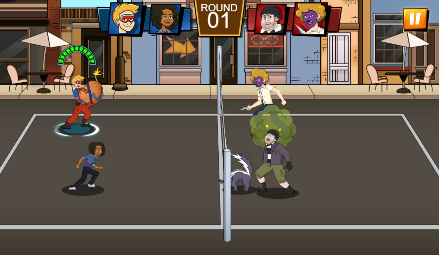 Adventures of Kid Danger Potato Panic Game Start Screenshot.