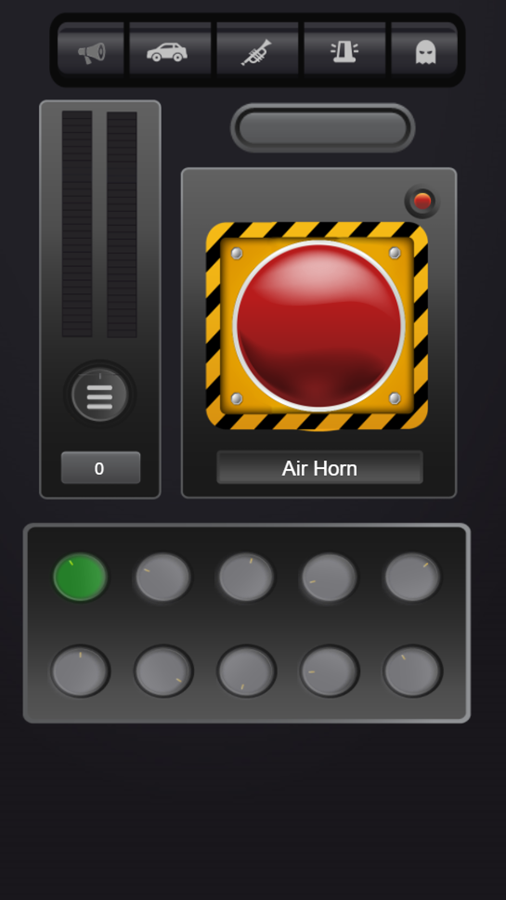 Air Horn Ultimate Game Welcome Screen Screenshot.