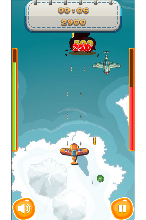 Air War 2 Game Screenshot.