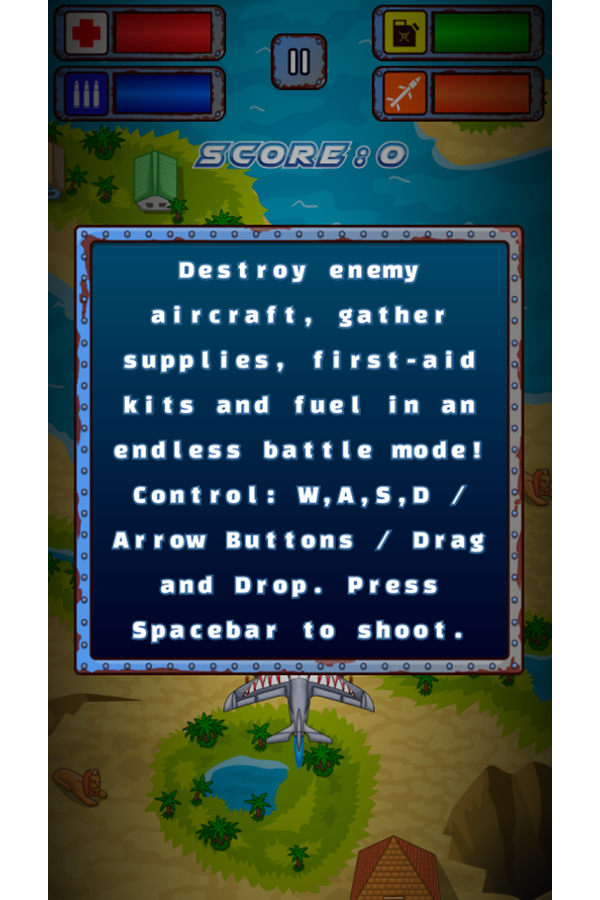 Air Warfare Game Mechanics Screenshot.
