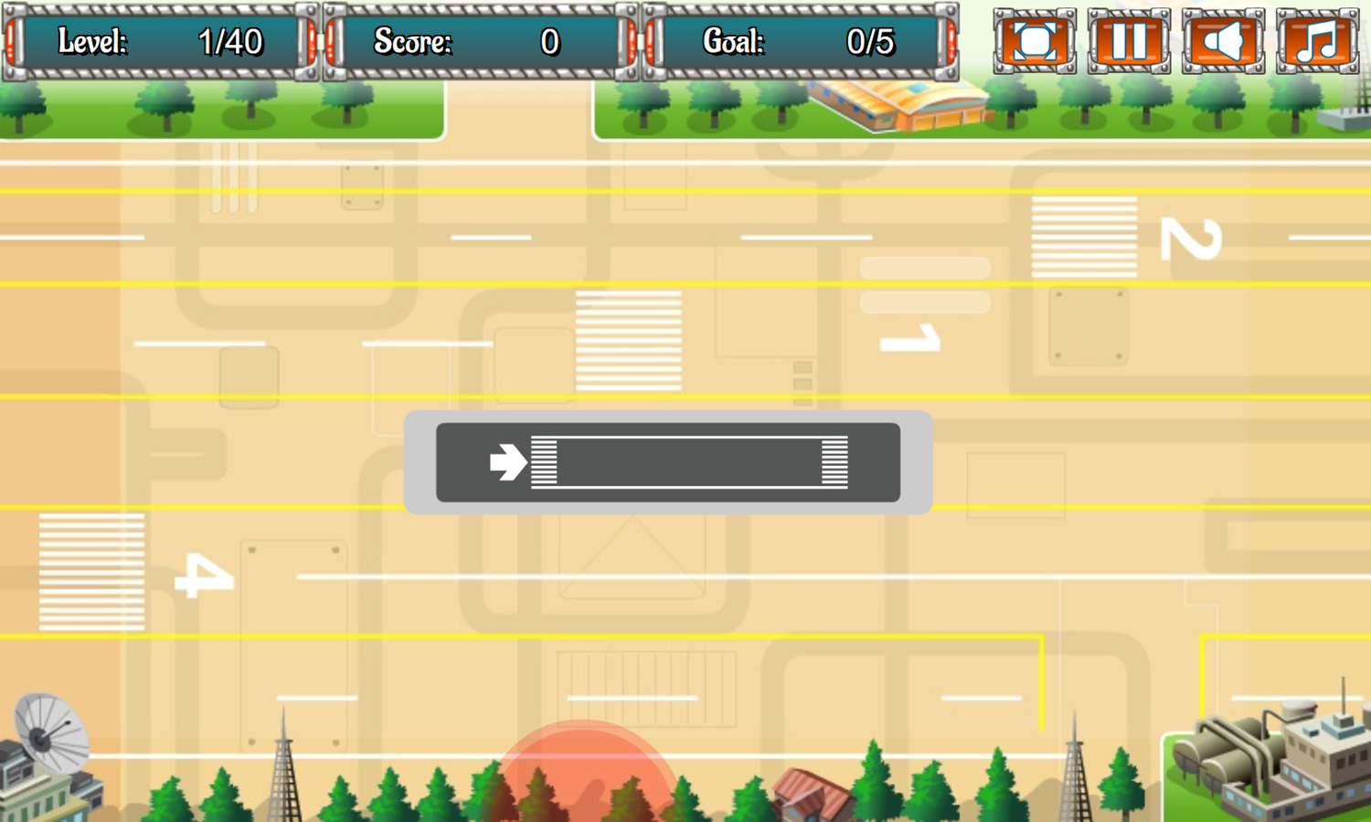 Airport Management 2 Game Level Start Screenshot.