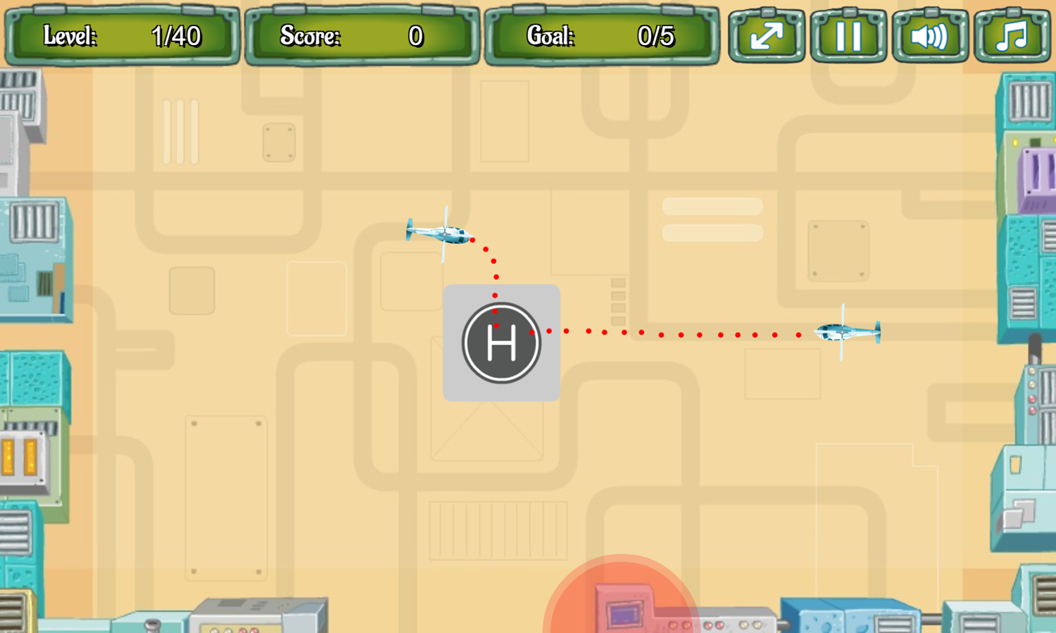 Airport Management 3 Game Stage Play Screenshot.