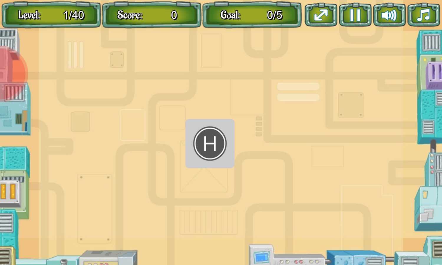 Airport Management 3 Game Stage Start Screenshot.