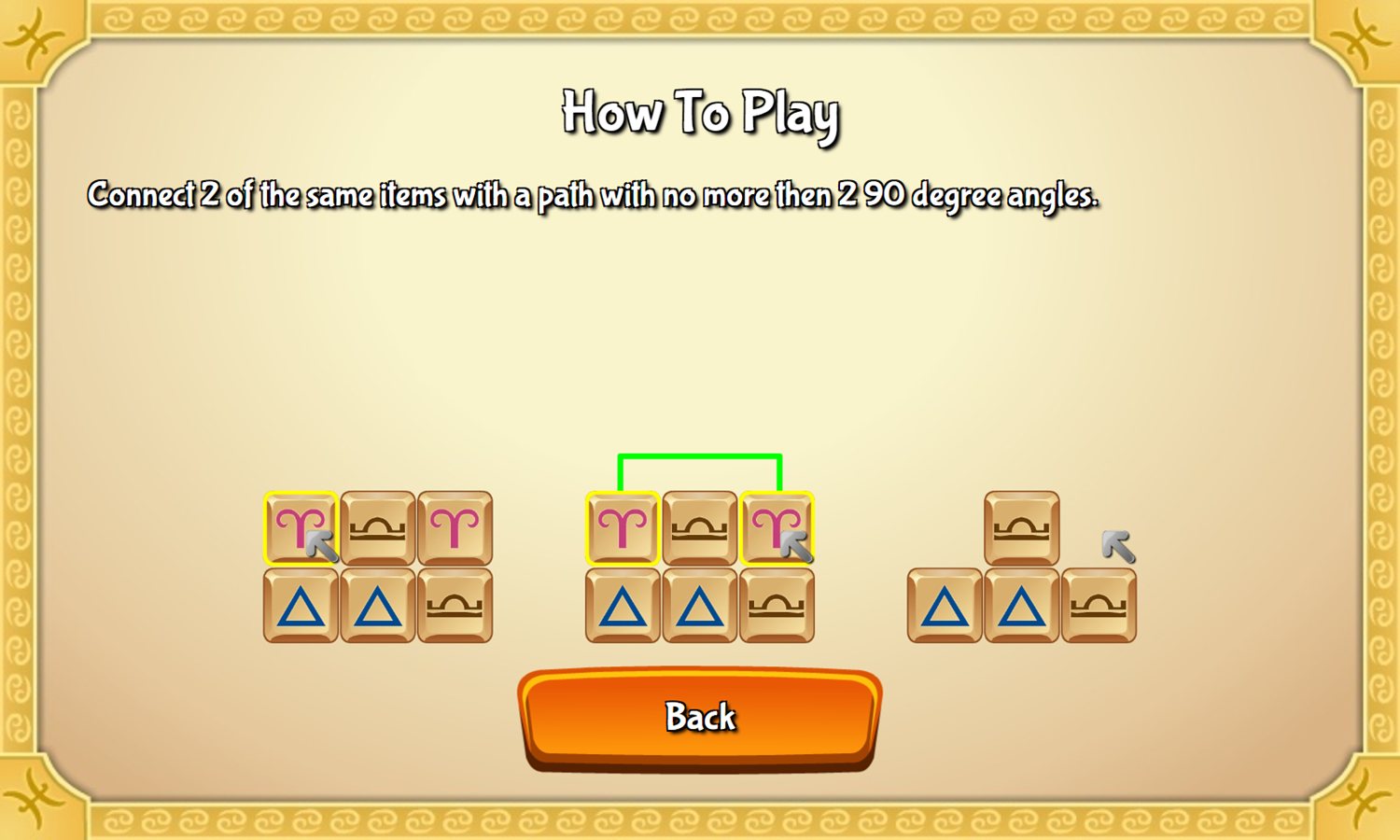 Alchemist Symbols Game How To Play Screenshot.