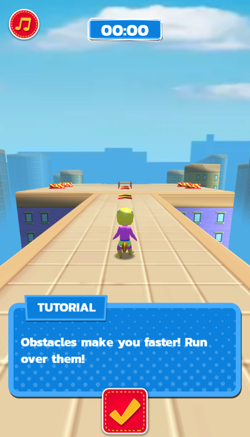 Alvin Super Run Book Game Instructions Screenshot.