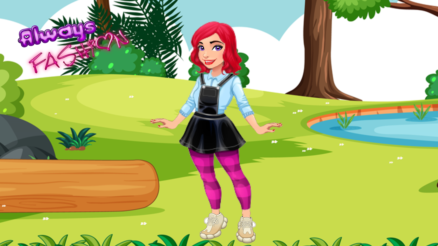 Always Fashion Dress Up Game Image Export Screenshot.