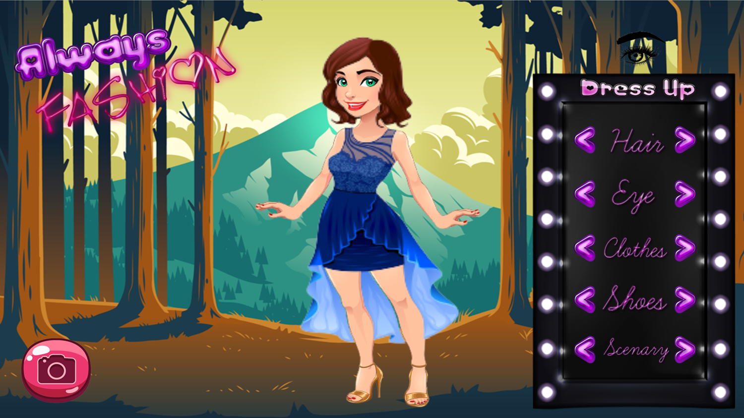 Always Fashion Dress Up Game Screenshot.