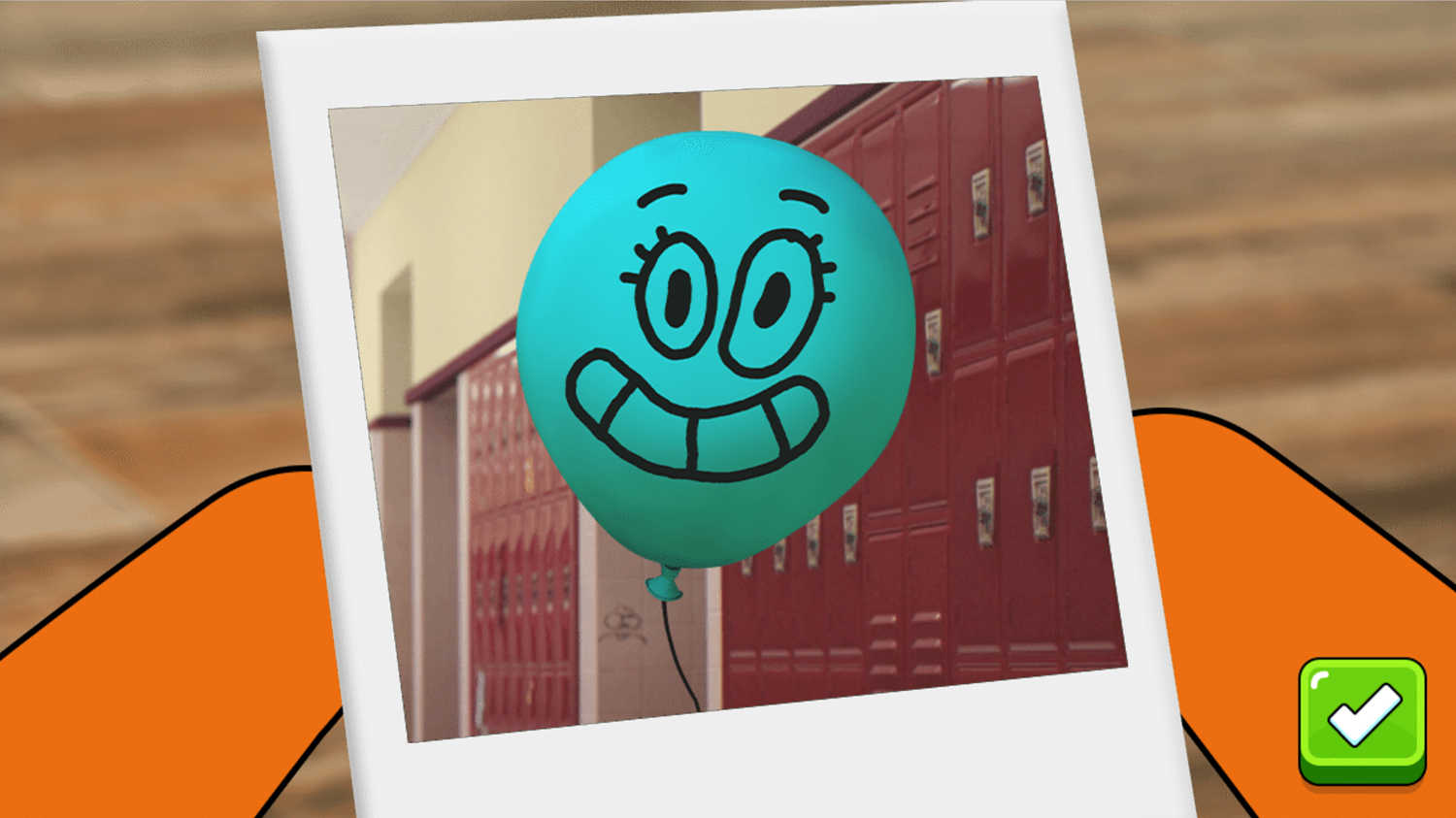 Amazing World of Gumball Darwin's Yearbook Game Alan Picture Screenshot.