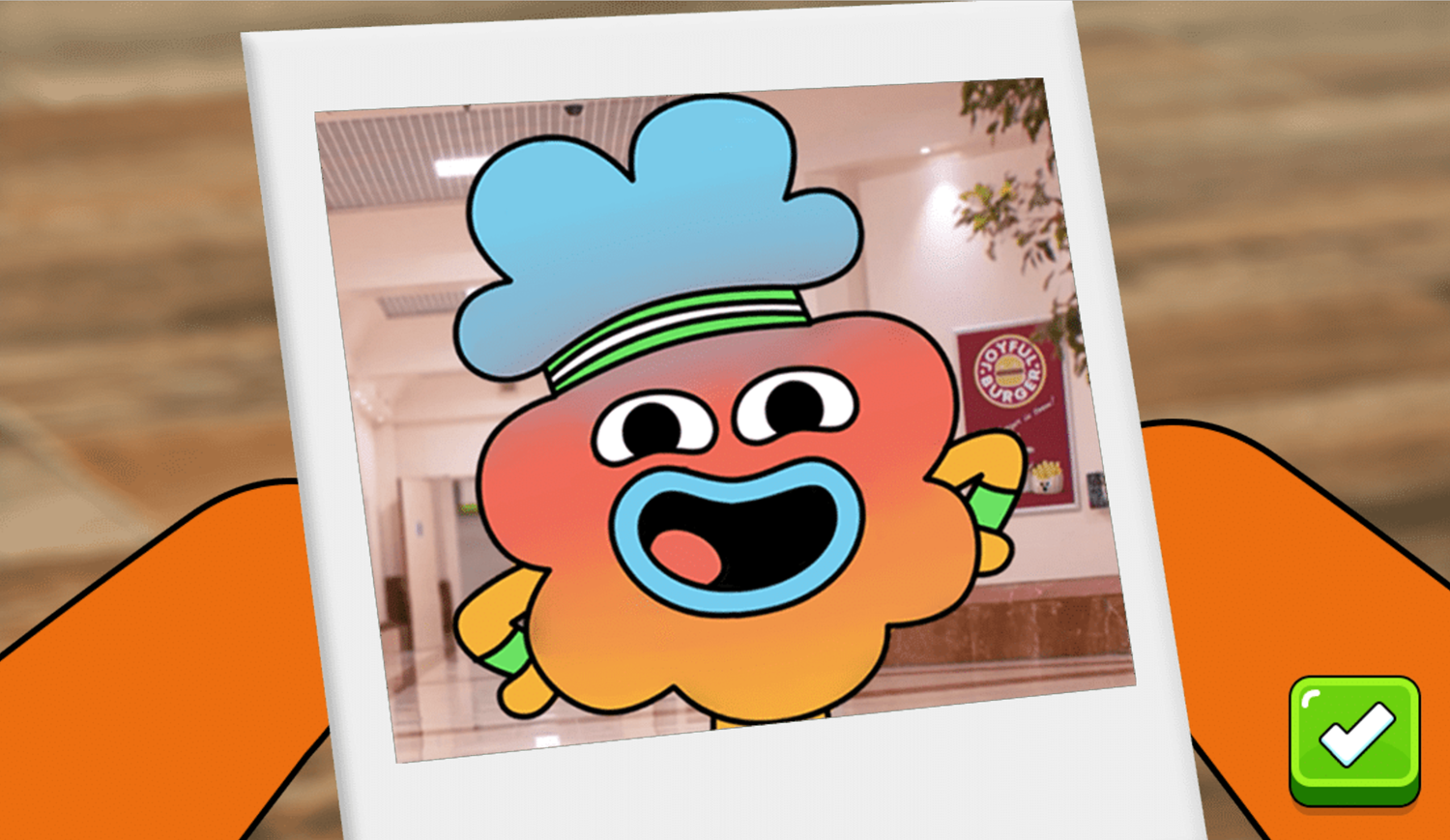 Amazing World of Gumball Darwin's Yearbook Game Tobias Picture Screenshot.