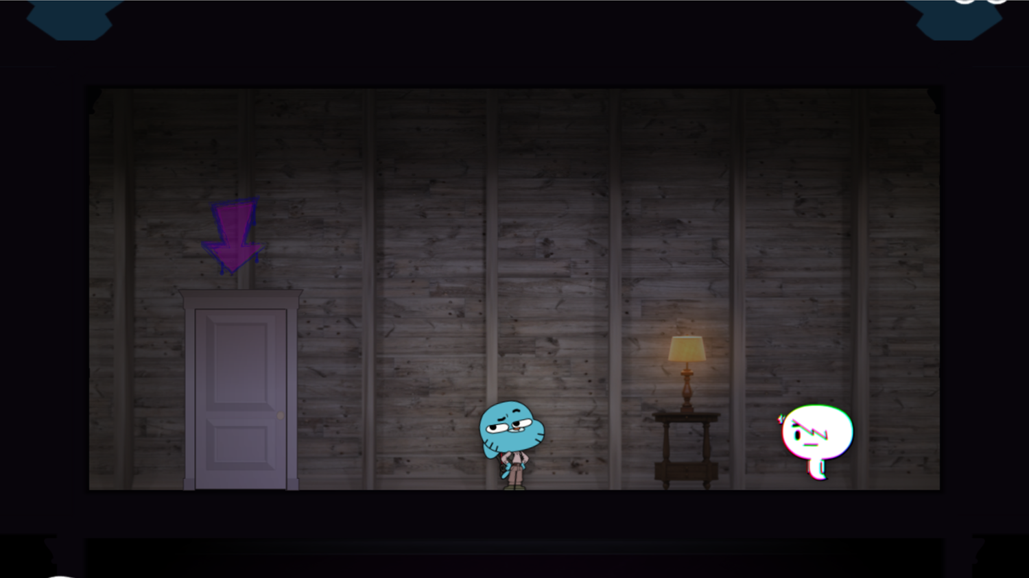 Amazing World of Gumball Ghost Blast Game Carrie Scene Screenshot.