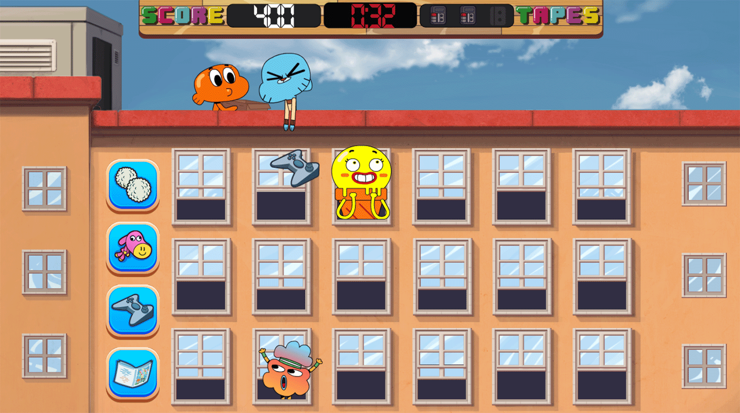 Amazing World of Gumball Oh No, G.Lato! Game Screenshot.