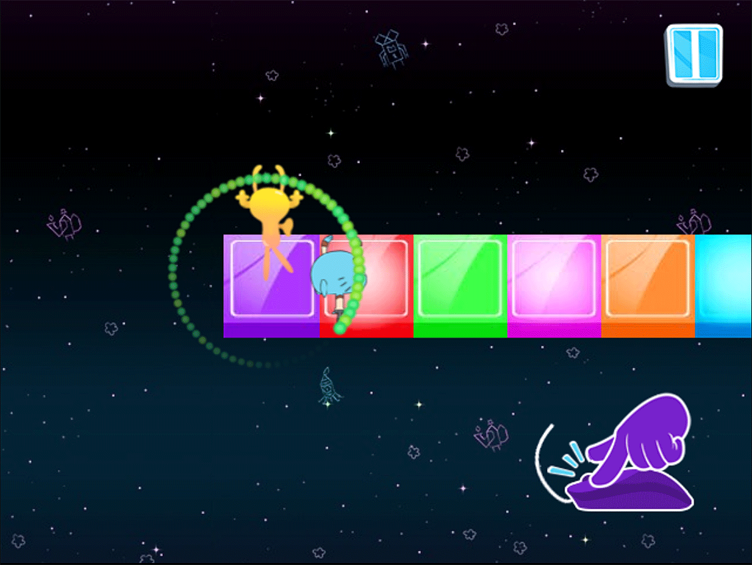 Amazing World of Gumball Gumball's Rhythmic Romance Game How To Play Screenshot.