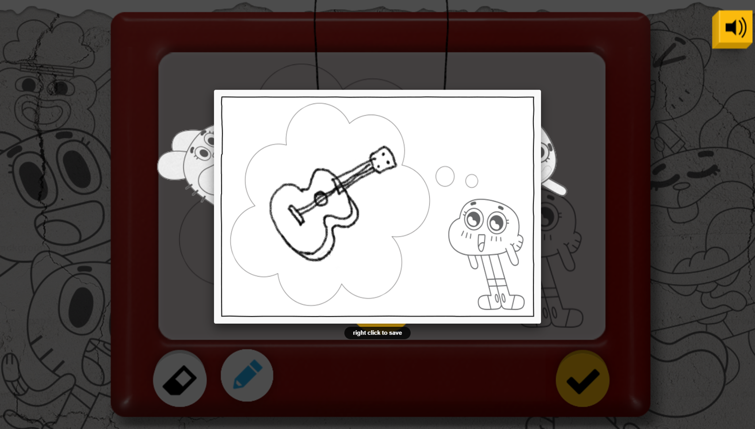 Amazing World of Gumball Storyboard Game Scene Image Screenshot.