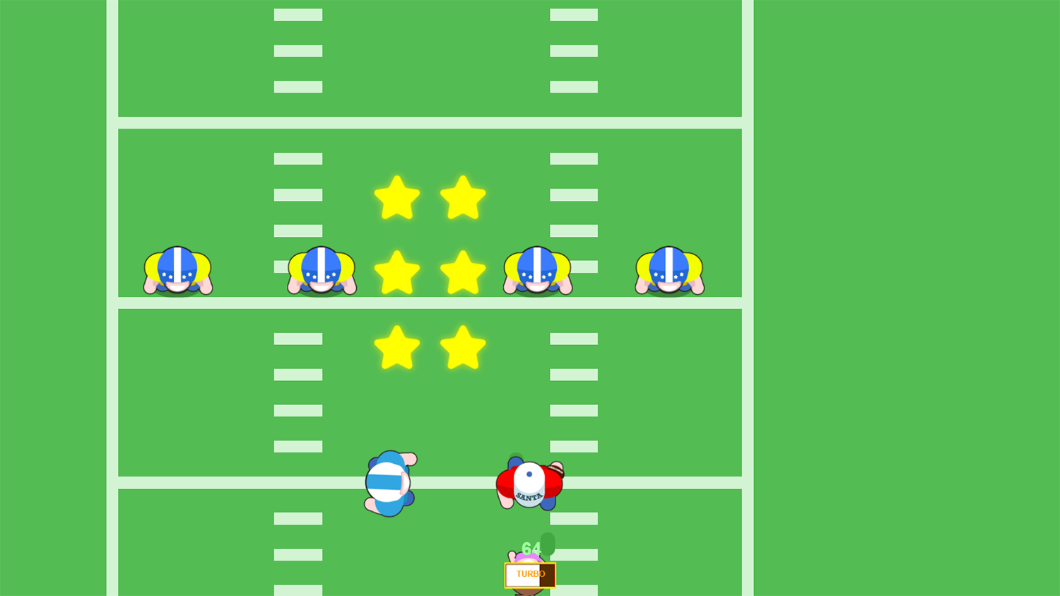 American Football Santa`s Run Game Screenshot.