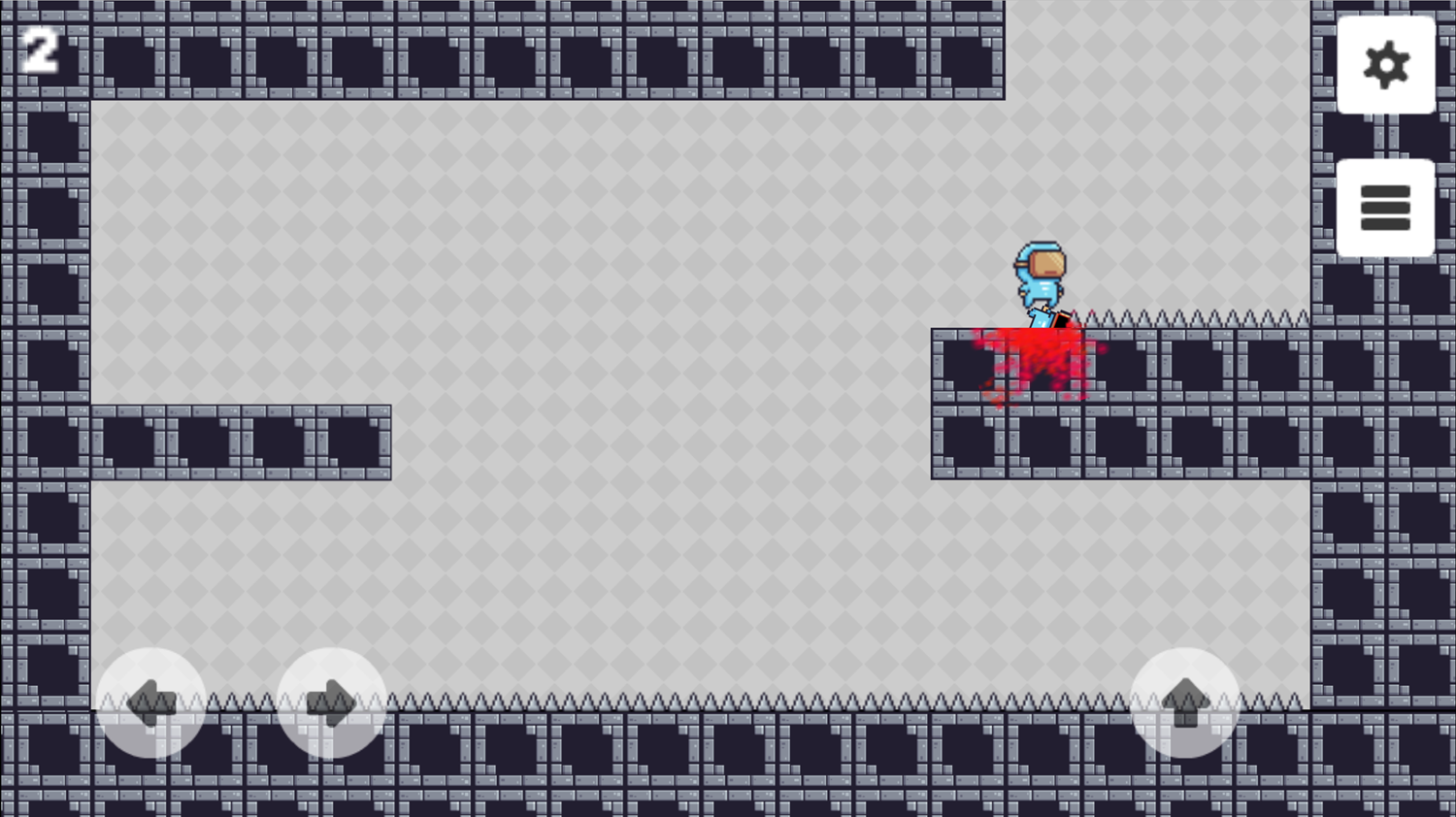 Among Dungeon Game Temporary Platform Screenshot.