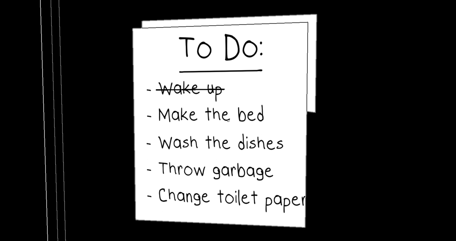 Another Day Game To Do List Screenshot.