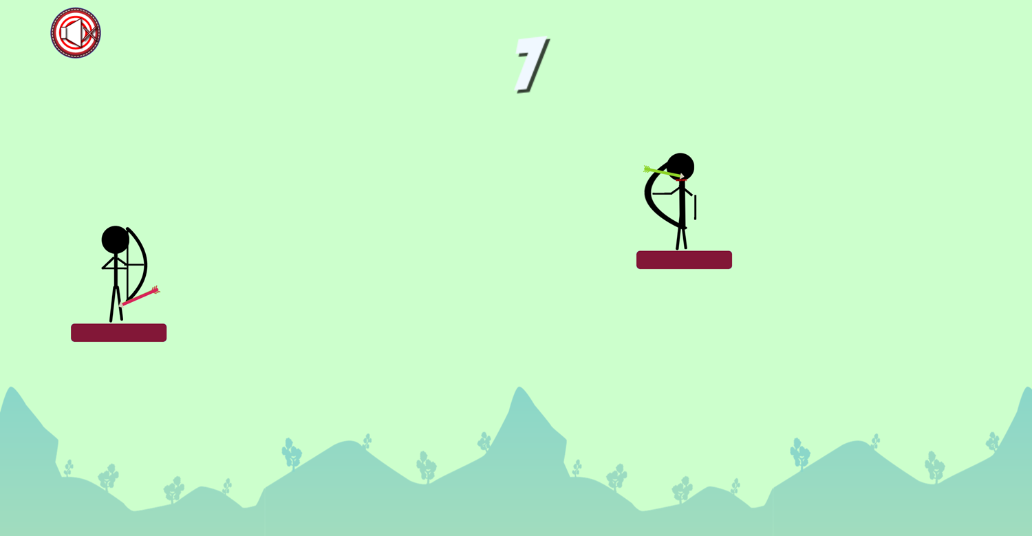 Archery Stickman Game Screenshot.