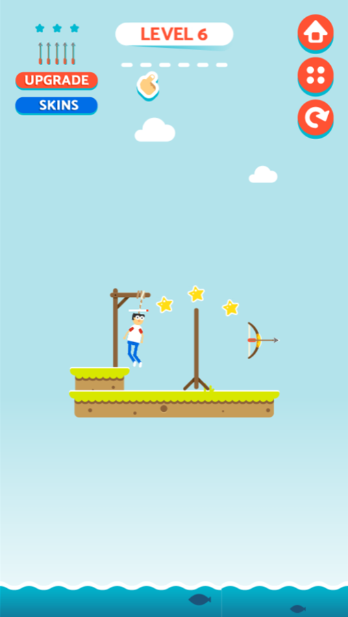 Arrow Shooter Game Obstacle Screenshot.