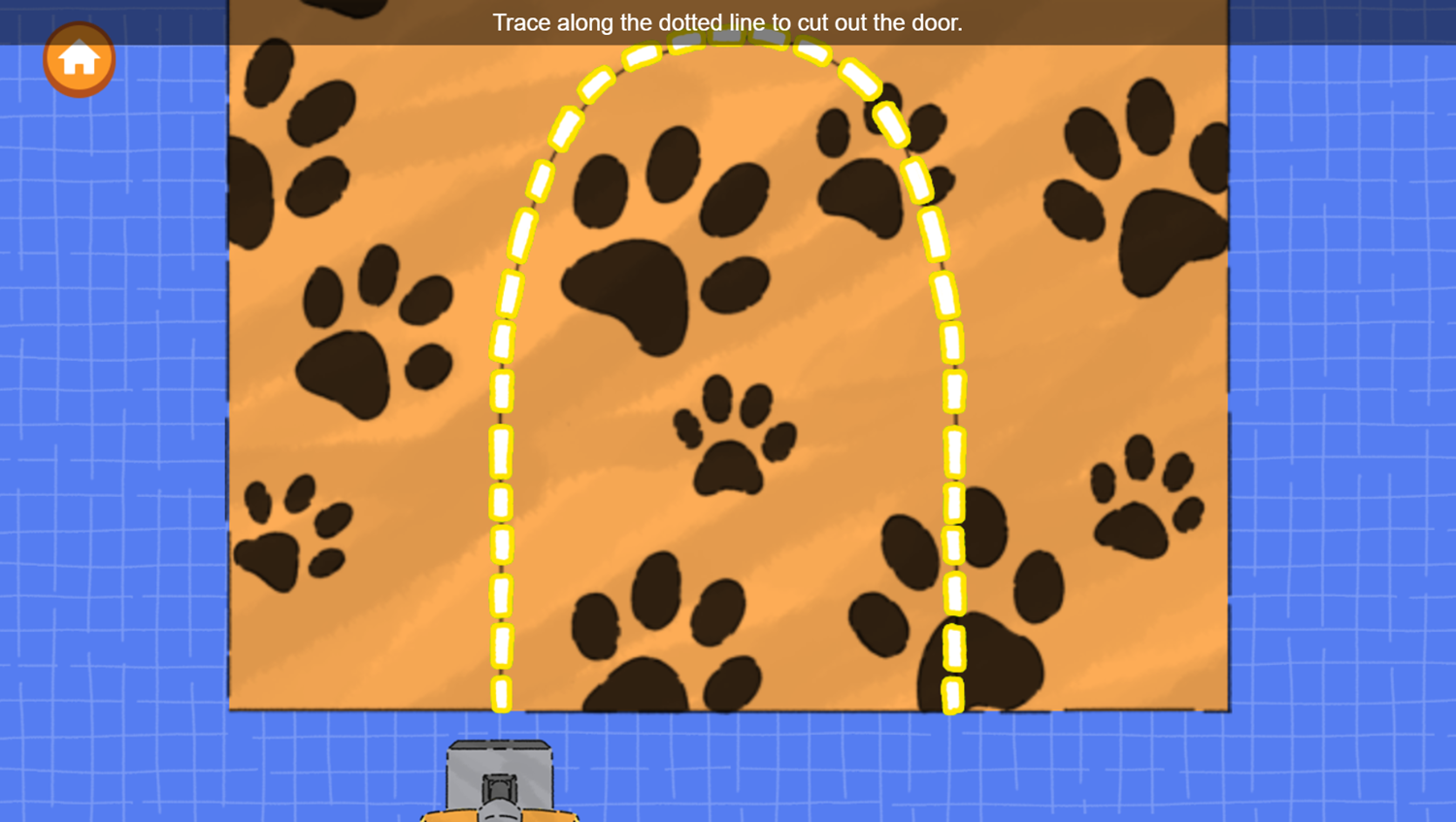 Arthur Animal Home Builder Game Create Door Screenshot.