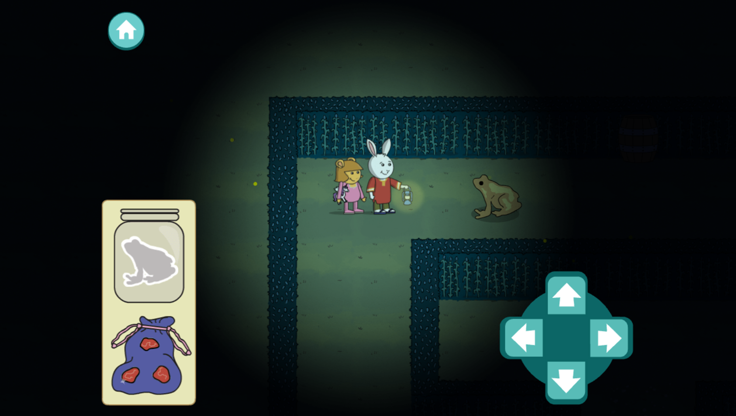 Arthur Moonlight Mazes Game Play Screenshot.