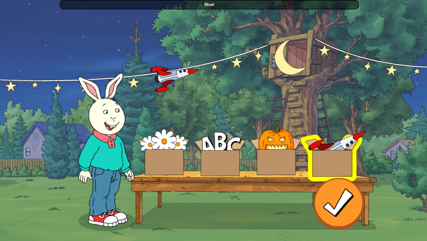 Arthur Muffy's Party Planner Game Chosen Decoration Screenshot.