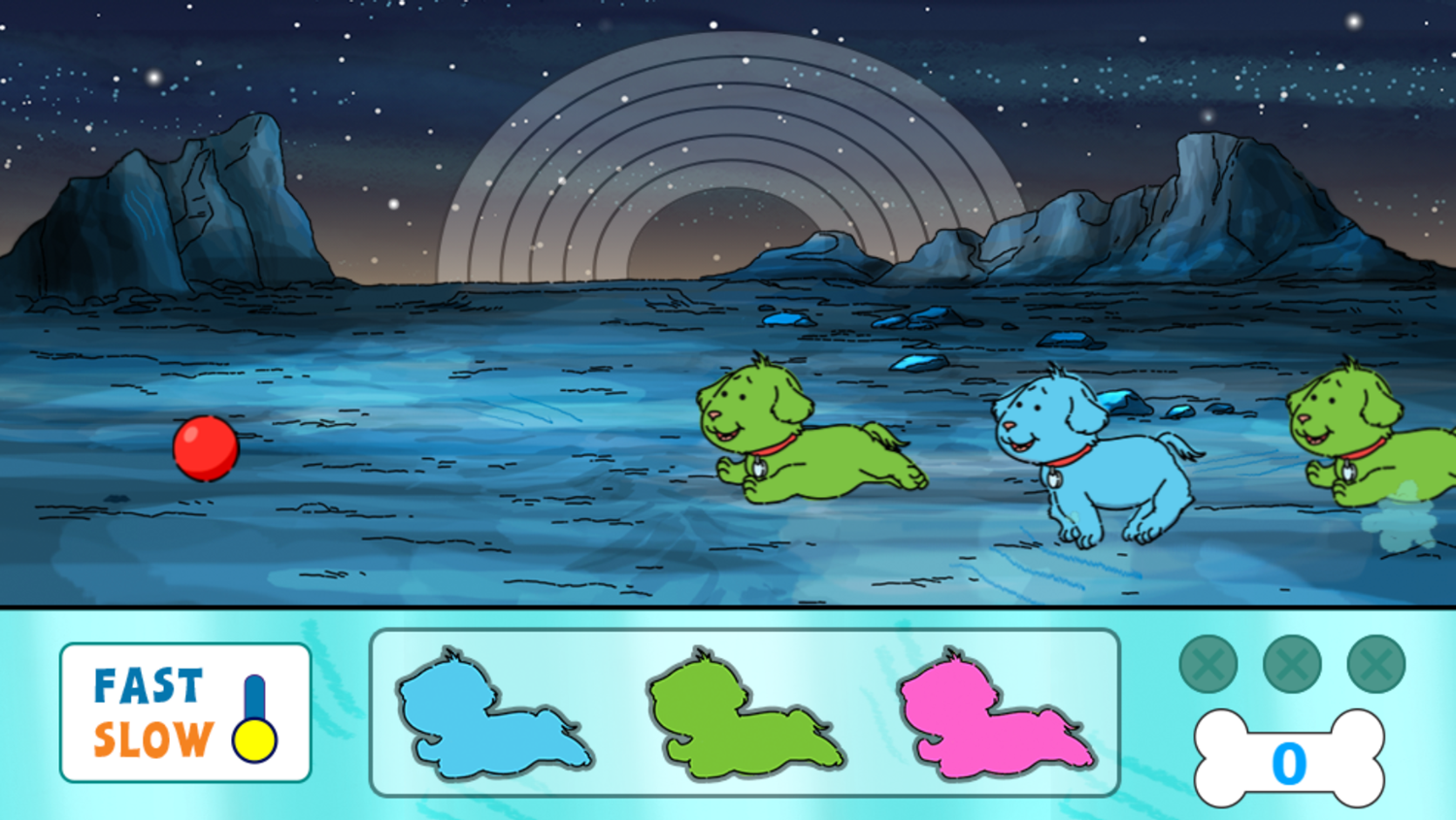 Arthur Planet Pal Game Start Screenshot.