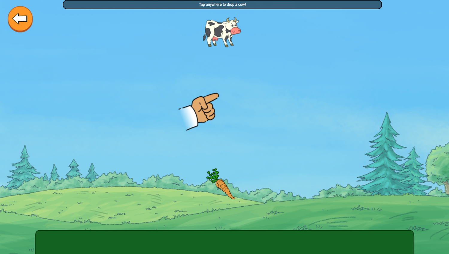 Arthur Tower of Cows Game Stack How To Play Screenshot.