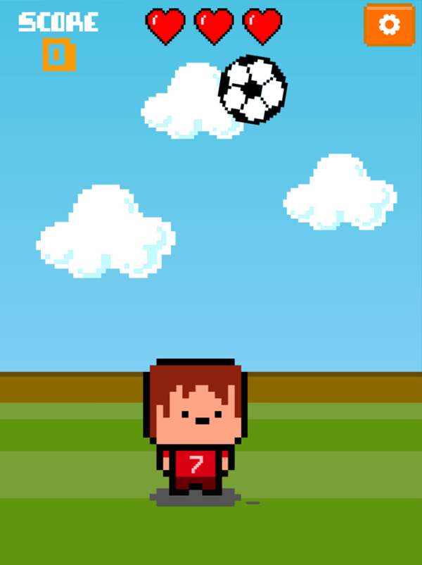 Balance Ball Game Start Screenshot.