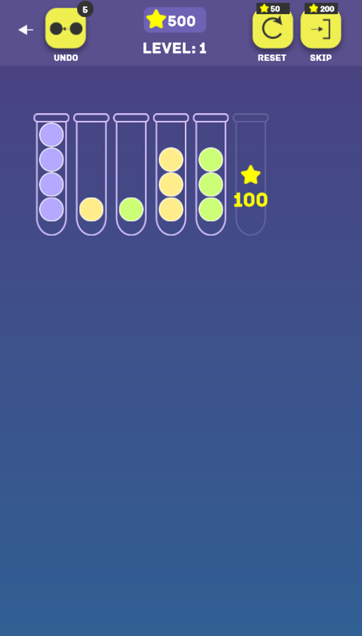 Ball Puzzle Game Play Screenshot.