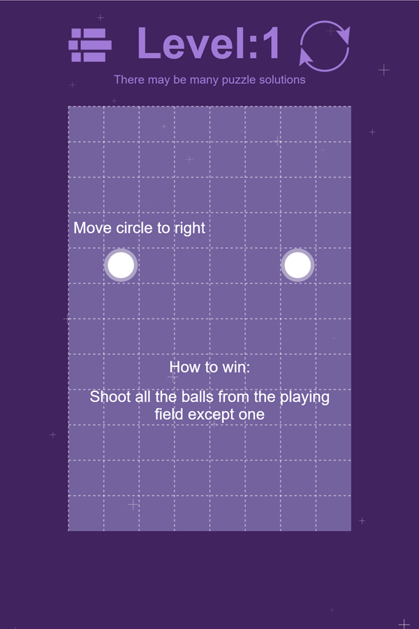 Ballio Game Play Instructions Screen Screenshot.