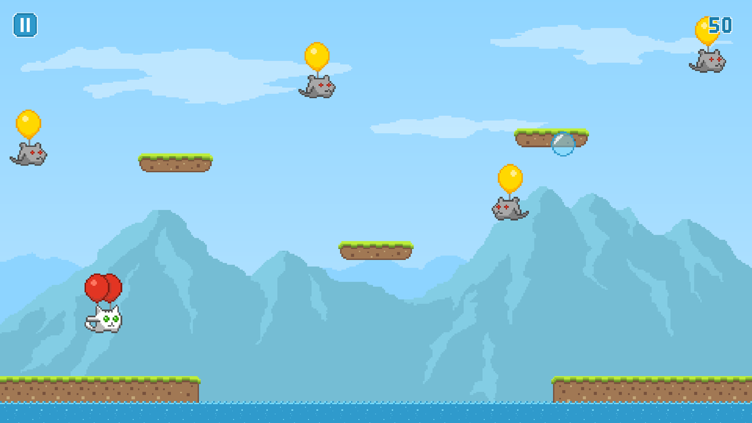 Balloon Fight Game Next Level Screenshot.