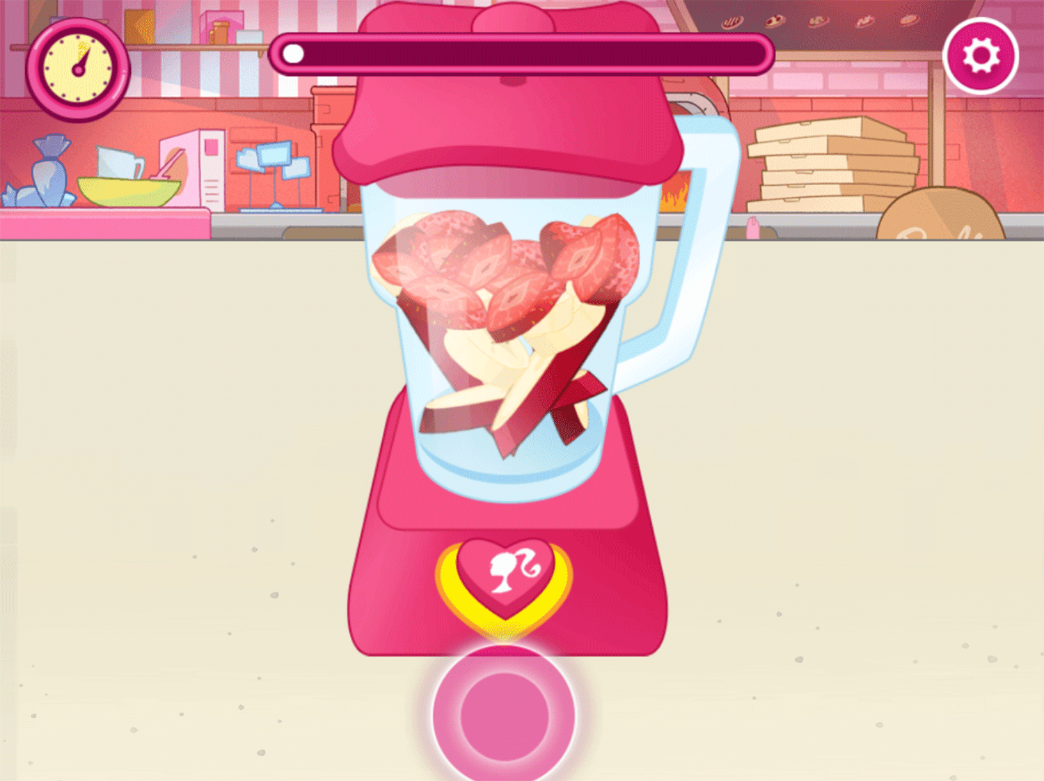 Barbie You Can Be a Chef Game Include Ingredients Screenshot.