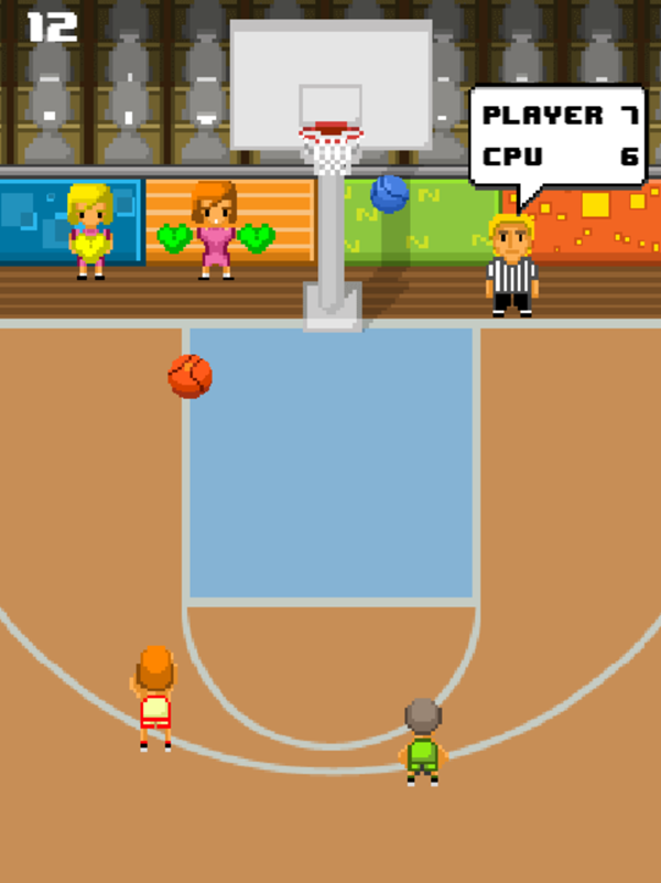 Basketball Legend Game Play Screenshot.